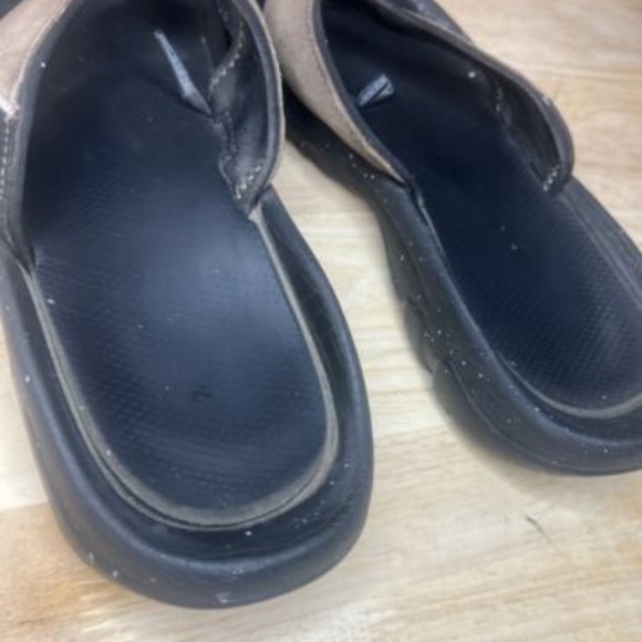 Men's Teva Flip Flop Sandals 4136 Brown Thongs US Size 11 - Picture 4 of 7